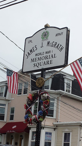 James J. Mcgrath WW1 Memorial Square 