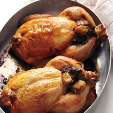 Cornish Hens with Bagel Stuffing