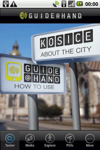 Kosice GUIDE HAND