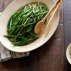 Haricots Verts with Rosemary