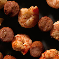 Grilled Shrimp-Boil Skewers Recipe