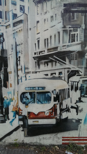 Mural do ônibus velho