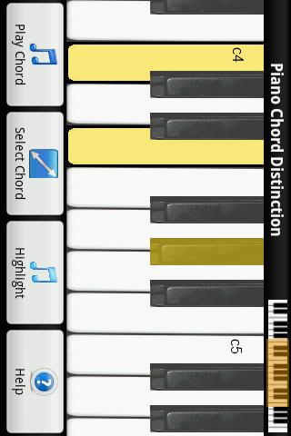 Piano Chord Distinction