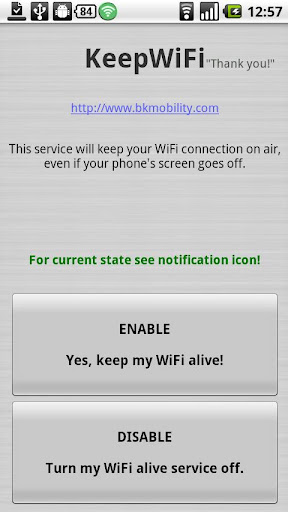 KeepWiFi Locale