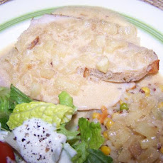 Irish Roast Pork With Cider Cream Sauce