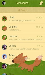 How to mod (FREE)GO SMS FOX THEME 1 apk for laptop