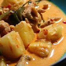 Thai Chicken Curry with Pineapple
