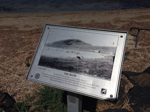 The Bluff Plaque