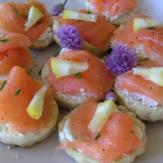 Salad Scones With Salmon