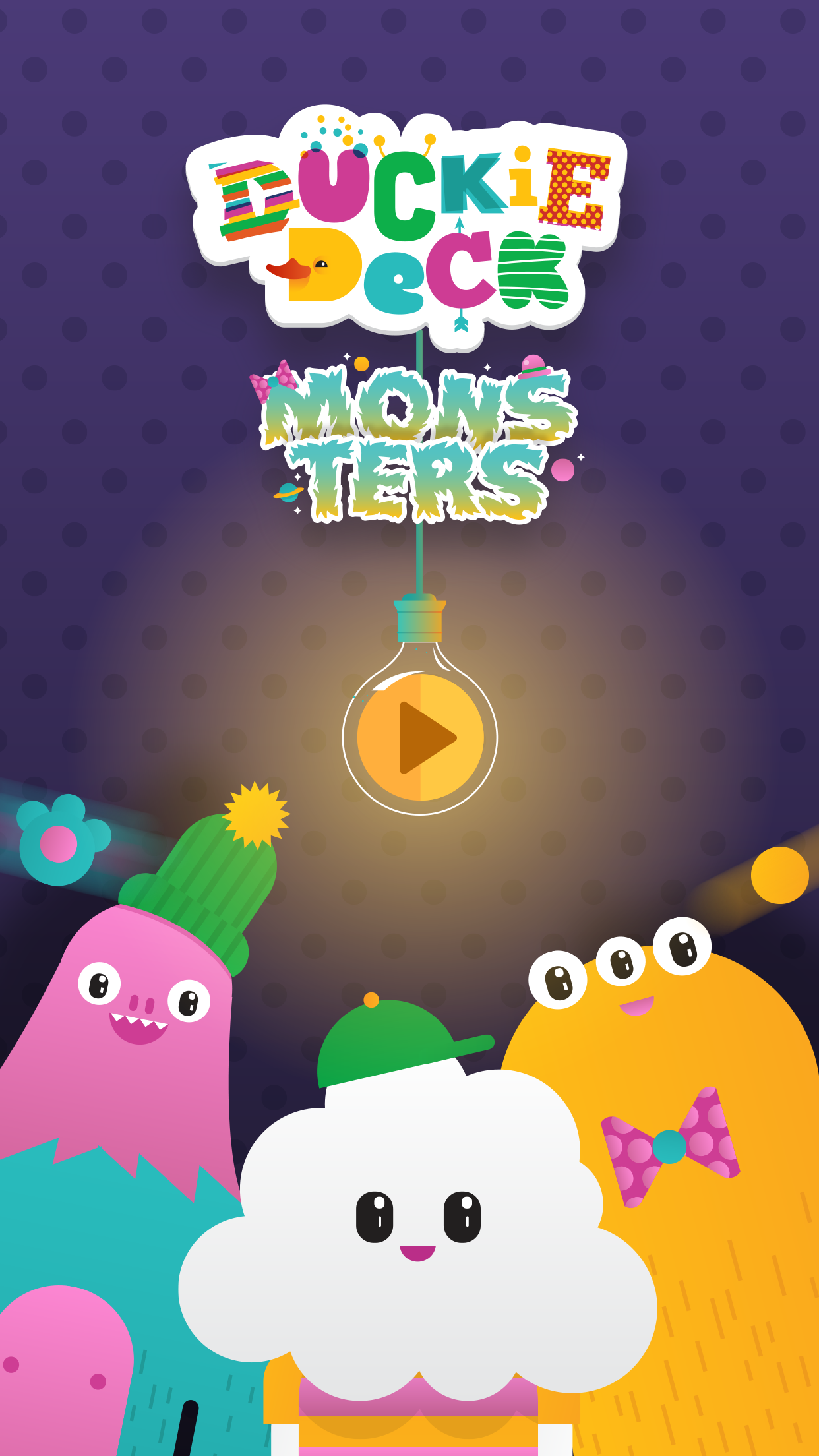 Android application Duckie Deck Monsters screenshort
