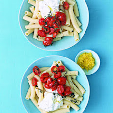 Roasted Cherry Tomato and Ricotta Pasta Salad