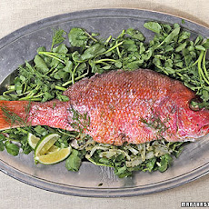 Whole Roasted Fish with Fennel