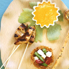 Nests Filled with Summer Salad