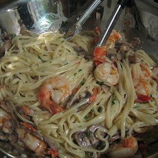 Champagne Shrimp and Pasta