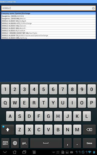 【免費財經App】Symbol Lookup Free-APP點子