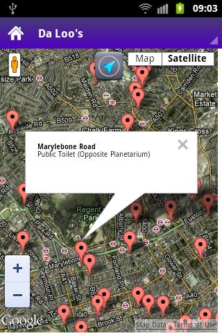 【免費旅遊App】ToDaLoo - London Toilet Finder-APP點子