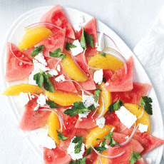 Watermelon, Orange, and Feta Salad