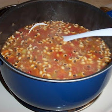 Beef and Black-Eyed Pea Soup