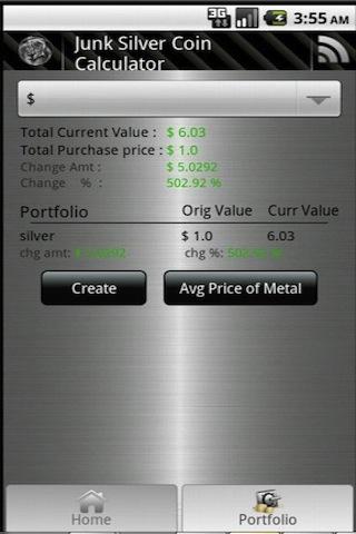 Junk n Silver Coin Price Tool