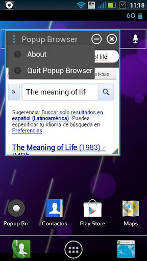 【免費通訊App】Popup Browser BETA-APP點子