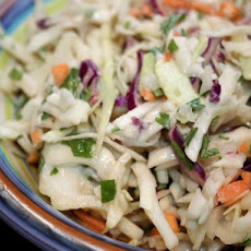 Quick Asian-Style Cole Slaw