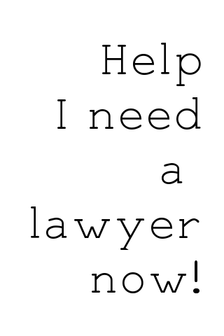 【免費書籍App】Help I need a lawyer now-APP點子