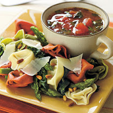 Fresh Vegetable and Tortelloni Pasta Salad