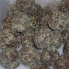 Raspberry Fudge Balls