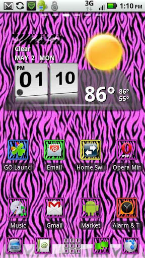 Zebra Theme