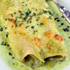 Chicken Enchiladas Cafe Tacuba-Style