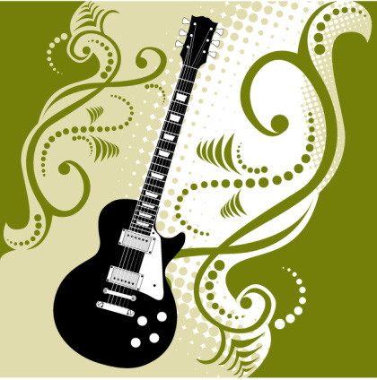 What about some more vector guitars and swirls? jt008pq What about some more vector guitars and swirls?