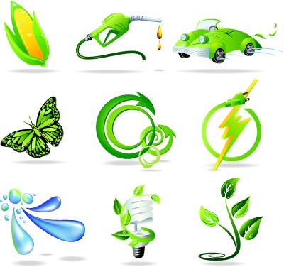 istock_000005684389 Green energy vectors.