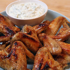 Saffron Chicken Wings