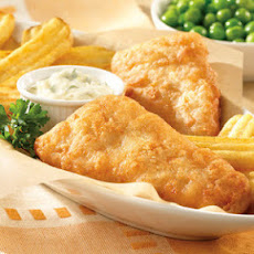 Fish and Chips with Horseradish Tartar Sauce
