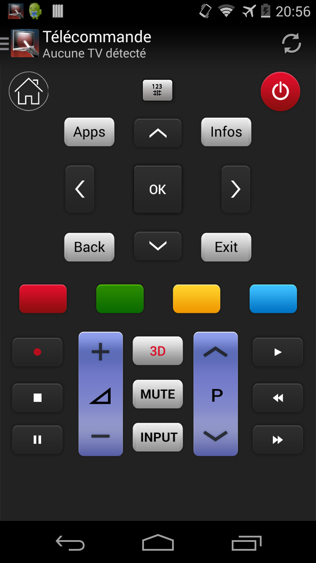 Android application Remote for LG TV screenshort