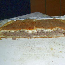 ' Drowned' Cauliflower Calzone Pie