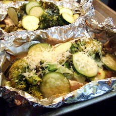 Low-Fat Packet Italian Chicken and Vegetables