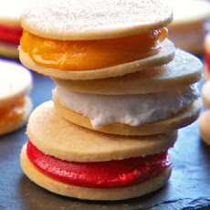 Sugar Cookie Sorbet Sandwiches