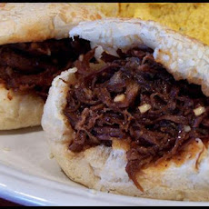Barbecued Beef in Crusty Rolls