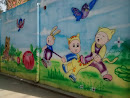 幼稚园壁画