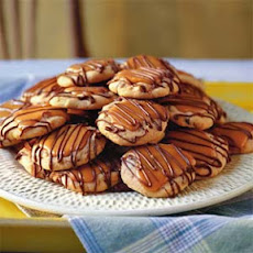 Peanut Butter-Toffee Turtle Cookies