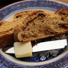 Challah Fame with Apple and Leek