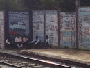 K R Puram Loco Shed Mural