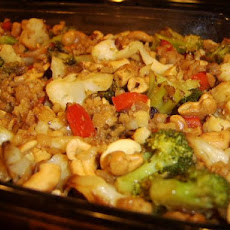 Brown Rice Vegetable Casserole