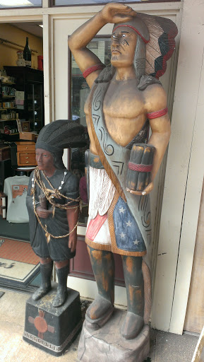 Wooden Carved Indian Statues 