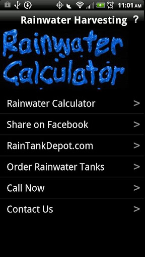 Rainwater Harvest Calculator