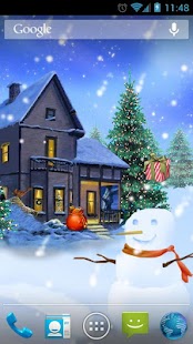How to install Christmas Snow Live Wallpaper 1.0 apk for pc