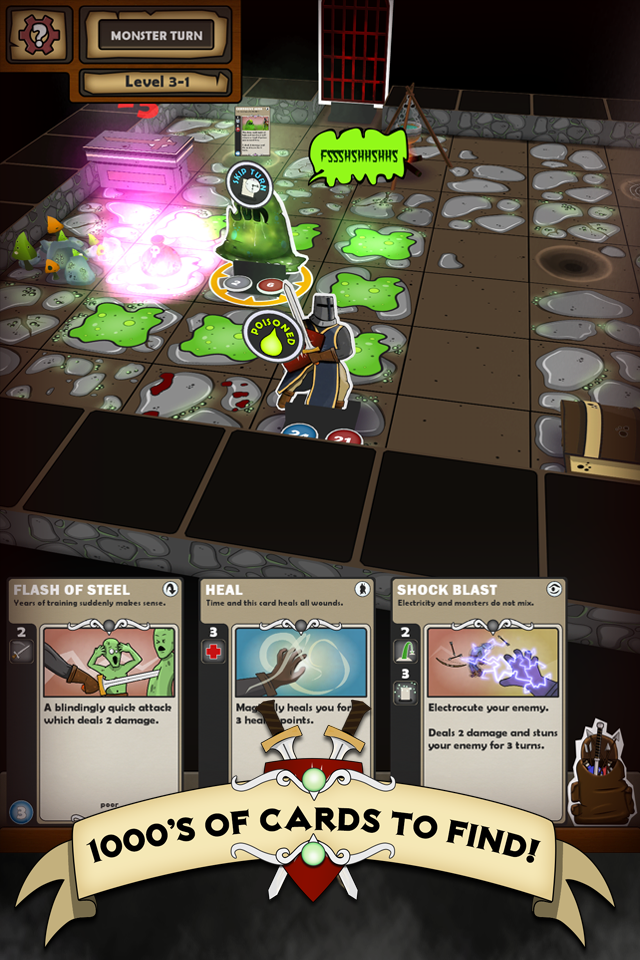 Android application Card Dungeon screenshort