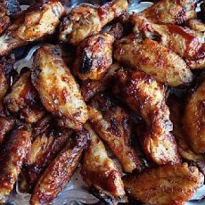 Honey Barbecue Chicken Wings