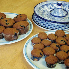 Yogurt Blueberry Bran Muffins